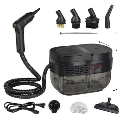 Obrázek produktu pro Parní čistič, ruční provedení, výkon 2500 W, černá barva