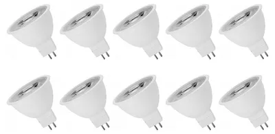 Produktbild von Spectrum GU5.3 LED Spot Lampe 6W 450lm 3000K Warmweiß 12V 10 Stück
