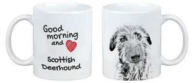 Produktbild von Art-Dog Keramiktasse Deerhound