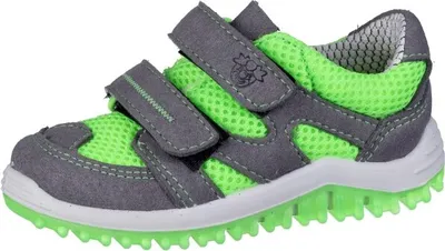 Produktbild von PEPINO Pepe Jungen Synthetik Lauflern Klettschuhe graphit, mittlere Weite
