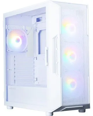Zdjęcie produktu dla Obudowa komputerowa ZALMAN i3 NEO V2, typu midi-tower, ATX, 4 wentylatory RGB 120 mm, biała, przedni panel z siatki, szkło hartowane