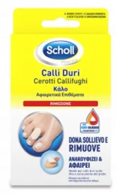 Produktbild von Cerotto Callifugo – Härtefeste Narbenpflaster – 4 Stück + 4 Anwendungspadchen