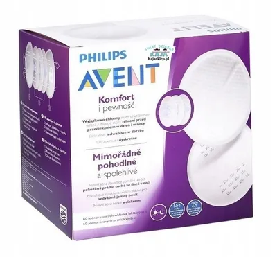 Zdjęcie produktu dla Philips AVENT Wkładki laktacyjne SCF254/61 Jednorazowe, Muszle laktacyjne, Chiny, 13 cm, Polimer, Biały, 2 mm