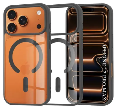 Obrázok produktu pre Techsuit – MagSafe Pro obal na iPhone 17 Pro Max – čierny