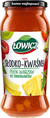 Zdjęcie produktu dla Łowicz Sos słodko-kwaśny 500 g