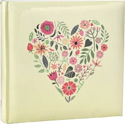 Produktbild von HEART OF FLOWERS Fotoalbum / Einsteckalbum BB-200 10x15