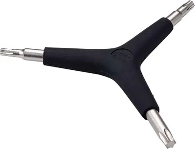 Produktbild von BBB Cycling TorxStar, Werkzeug für Fahrräder, Fahrradtorxschlüssel, Aluminium, Schwarz, 118 mm, 105 mm, 12 mm