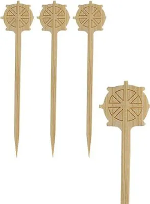 Produktbild von Papstar Fingerfood - Spieße 9 cm "Steuerrad", 6 x 200 Stück