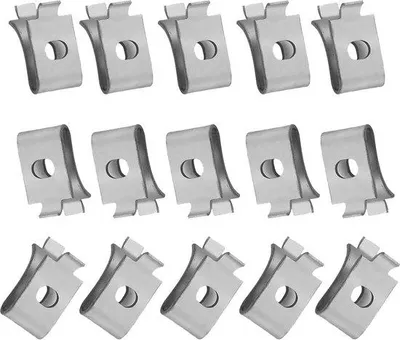 Productafbeelding van Verstelbare Plankklemmen voor Metalen Rekken en Stalen Draadrekken