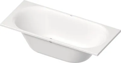 Produktbild von DURAVIT 700476000000000 Badewanne D-Neo 1800x800mm, weiß,