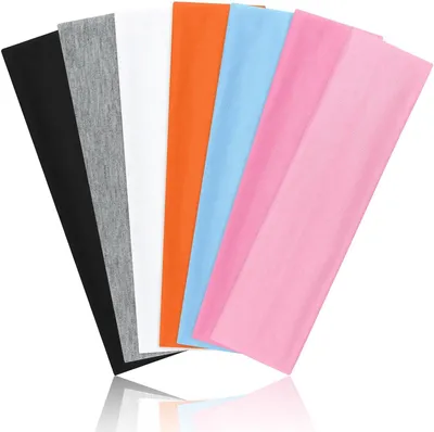 Imagen del producto de Bandas elásticas para el pelo, para mujer, 7 unidades, en varios colores, ideales para deporte y uso diario