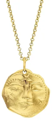 Produktbild von Engelsrufer ERN-SUNMOONSTARS-G Damen Collier Sonne Mond Gold 50 cm