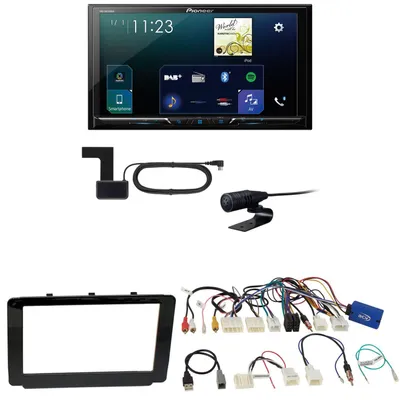 Produktbild von Pioneer SPH-DA230DAB CarPlay Android Auto Einbauset für Toyota Hilux 2016-2019