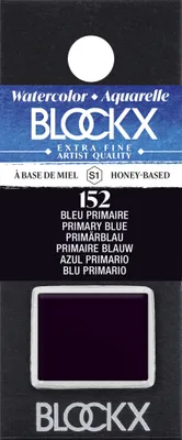 Produktbild von Blockx 3x Aquarellfarbe, Primärblau - 1/2 Näpfchen 1,5ml - Primärblau 41152BXC