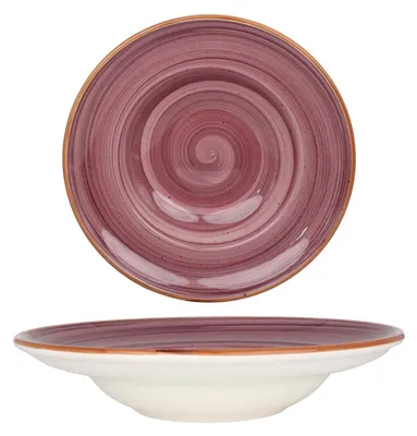 Obrázok produktu pre Tanier na cestoviny Bonna - Aura Blackberry - porcelán - 27 cm (400 cm3)