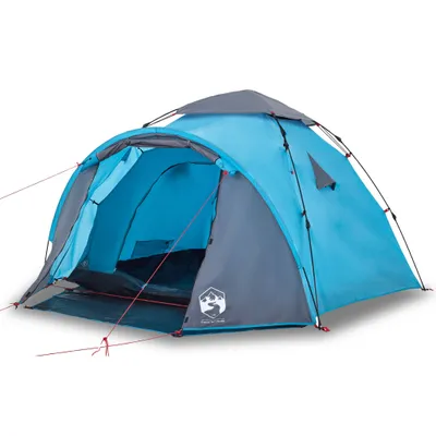 Produktbild von vidaXL Kuppel-Campingzelt 3 Personen Blau Quick Release