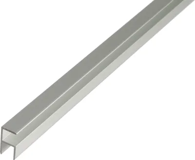Produktbild von Alberts Eckprofil | selbstklemmend | Aluminium, silberfarbig eloxiert | 1000 x 22,5 x 43 mm