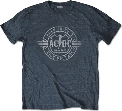 Produktbild von AC/DC Rock or Bust Heather Grey XL T-Shirt