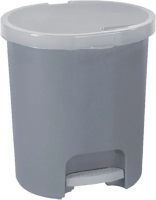 Produktbild von Curver kosz z pedałem 25l   /szary lux/ granitowy