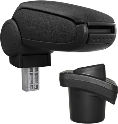 Obrázok produktu pre Stredová lakťová opierka MAL COMPLETE SET textilná čierna pre Citroen C2 2003-2009