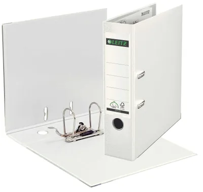 Productafbeelding van Leitz 1010-50-01 1010 Ordner, plastic - A4, 80 mm, wit