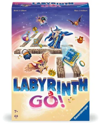 Produktbild von Ravensburger Labyrinth GO! Brettspiel, Familienspiel, 1-4 Spieler