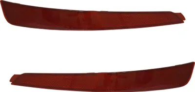 Produktbild von Reflektor Set für Skoda Octavia 5E Limo ab 12- Hinten Stoßstange Rot TYC