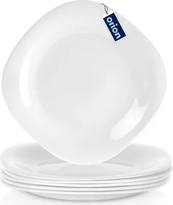 Produktbild von Orion Teller-Set Glasteller Dessertteller Salatteller Teller aus Glas LUNA 20 cm 6-tlg.