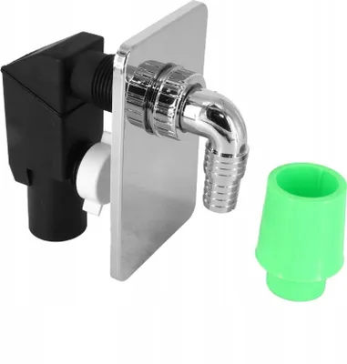 Produktbild von Unterputz Siphon chrom Geräte Sifon Abwasser Anschluss Abfluss
