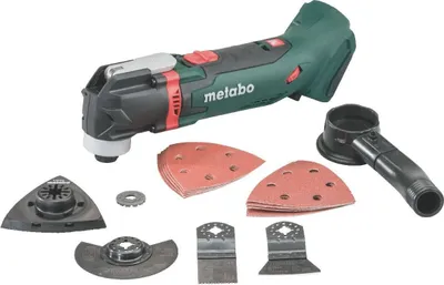 Obrázok produktu pre Metabo MT 18 LTX, mletie, Rasping, pílenie, Stierací, Čierna, Zelená, Červená, 18000 OPM, 7000 OPM, 1,6°, 11,5 m/s²