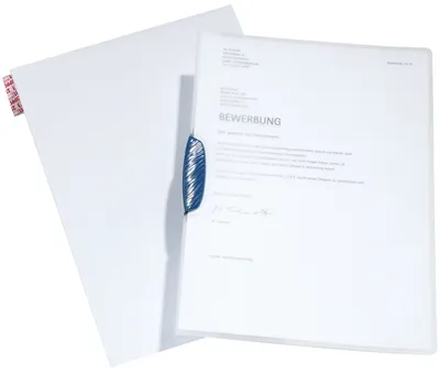 Produktbild von Durable Bewerbungs-Set, Blau, 30 Blätter, A4