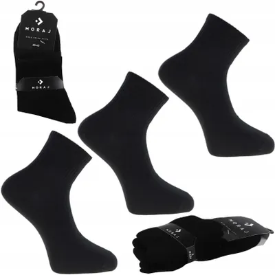Produktbild von Moraj CSM200-050B Socken 3 Paar Schwarz Größe 43-45