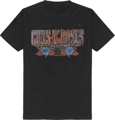 Produktbild von Guns N' Roses T-Shirt Herren Appetite Tour 1988 Pistols schwarz XXL