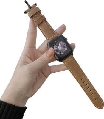 Obrázek produktu pro APPLE WATCH ARMBAND (SE 9 8 7 6 5 4 3 2 1) 49 / 45 / 44 / 42 mm LEDER