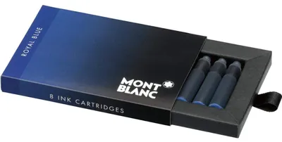Productafbeelding van Montblanc Inktpatronen - Set van 8 - Koningsblauw