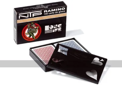 Image de BRIDGE - NTP, cartes de jeu de casino 100% plastique, 4 signes d'angle