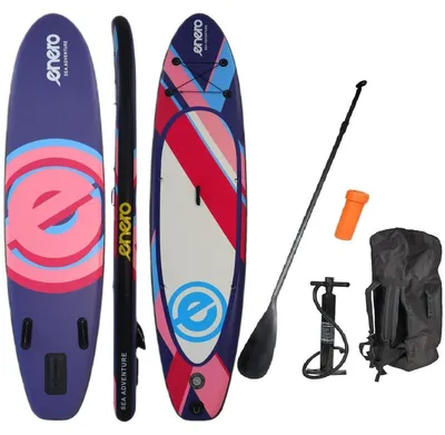 Produktbild von Paddleboard ENERO 320 × 76 × 15 cm, bis 145 kg, laminierte PVC-Platte 2500 g/m², violett