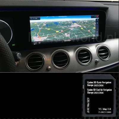 Immagine prodotto di Scheda SD per navigazione GPS Europa 2025 2026 v13 - A2059062807 compatibile con MERCEDES GARMIN MAP PILOT NTG5.5