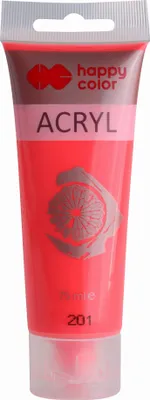 Zdjęcie produktu dla Farba Akrylowa 75 Ml Fluorowo Czerwona 9679