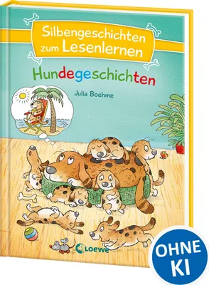 Produktbild von Silbengeschichten zum Lesenlernen - Hundegeschichten