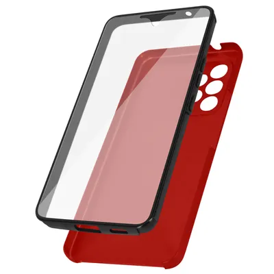 Produktbild von Avizar, Schutzhülle für Vorder- und Rückseite für Samsung Galaxy A53 5G, Rot