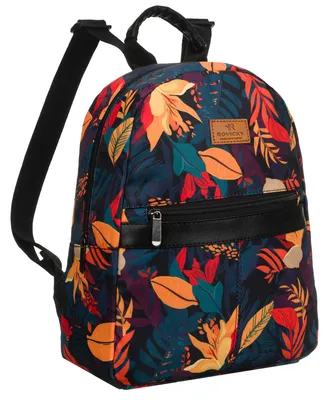 Obrázek produktu pro Rovicky dámský městský batoh květinový multicolor 30x25x9 cm