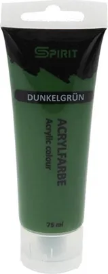 Produktbild von Spirit Acrylfarbe 75 ml, Farbe:Dunkelgrün