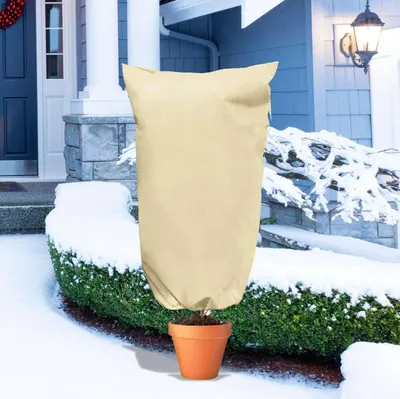 Produktbild von Pflanzenschutzabdeckung gegen Frost, Schutzhaube 100 x 120 cm, beige