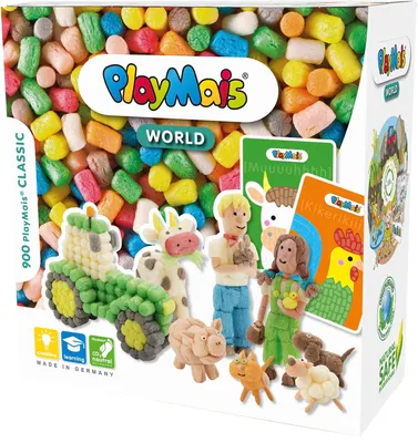 Produktbild von PlayMais Bastel Kreativität Classic WORLD COUNTRY ab 5 Jahren 160917