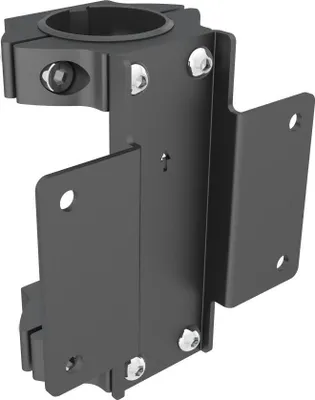 Zdjęcie produktu dla Multibrackets 3668, Zacisk słupowy, Czarny, Stal, 90 kg, M Pro Series, 880 g