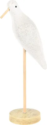 Zdjęcie produktu dla Ptak dekoracyjny Arlo 28 cm, biały