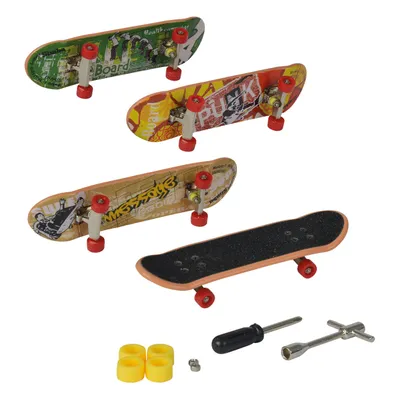 Produktbild von Finger Skateboard 4er Set