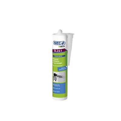 Produktbild von Silikon PolyurethanILLBRUCK Sanitär und Fliesen - weiß - 310ml SL241