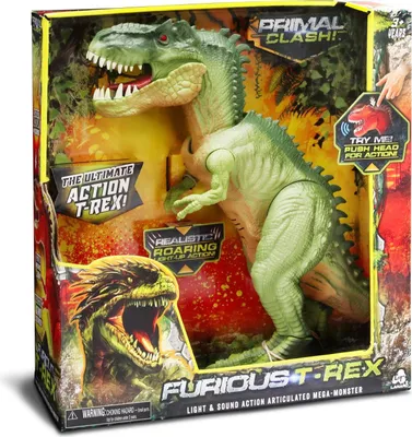 Obrázok produktu pre Rozzúrený dinosaurus T-Rex pre deti, interaktívne zvuky